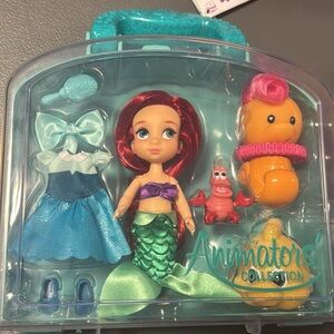 Disney Animators' Collection Mini Ariel Doll Set - Discontinued Little Mermaid